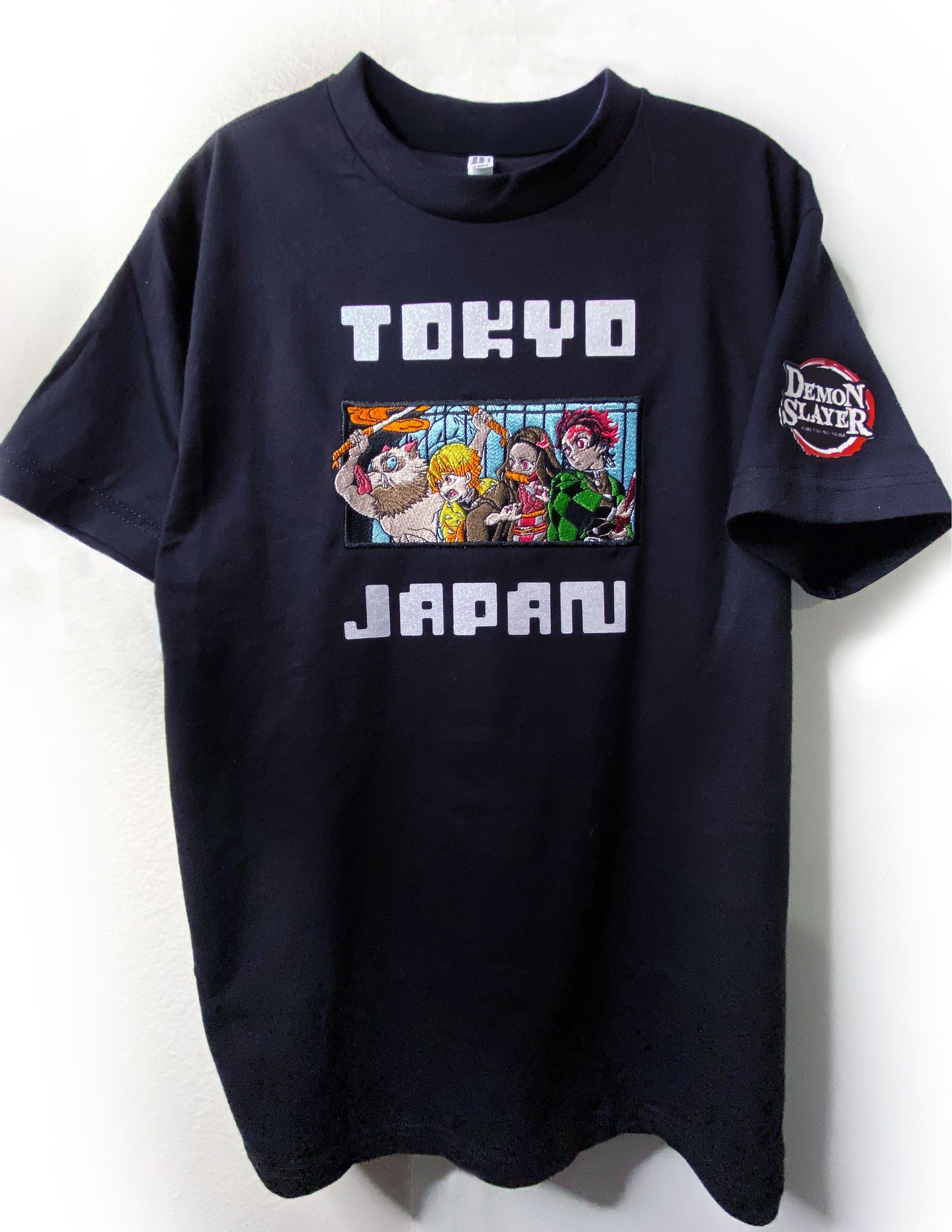 Custom Anime Embroidered T-shirt