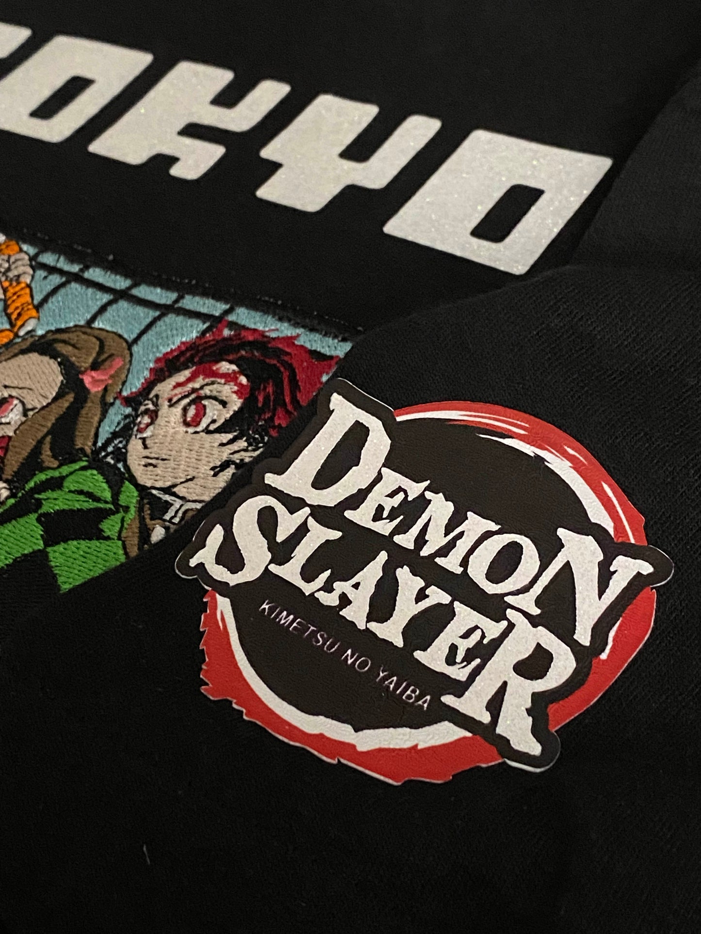 Custom Anime Embroidered T-shirt