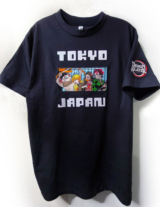 Custom Anime Embroidered T-shirt